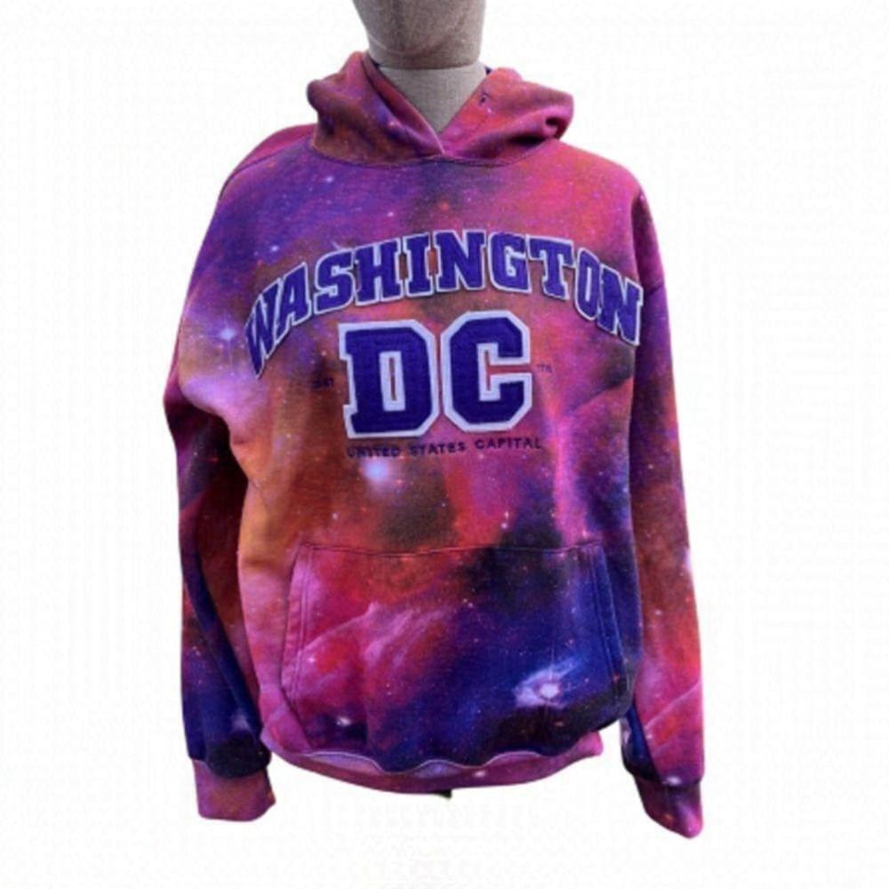 Washington DC Galaxy Graphic Hoodie